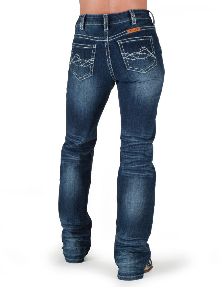 Cowgirl Tuff Jeans - Summit White