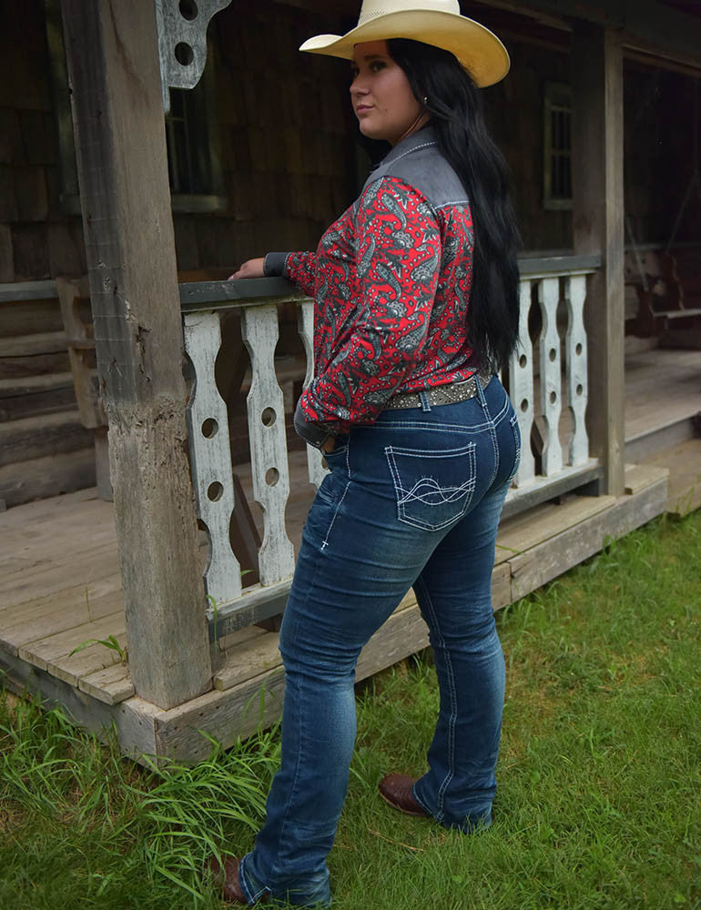 Cowgirl Tuff Jeans - Summit White