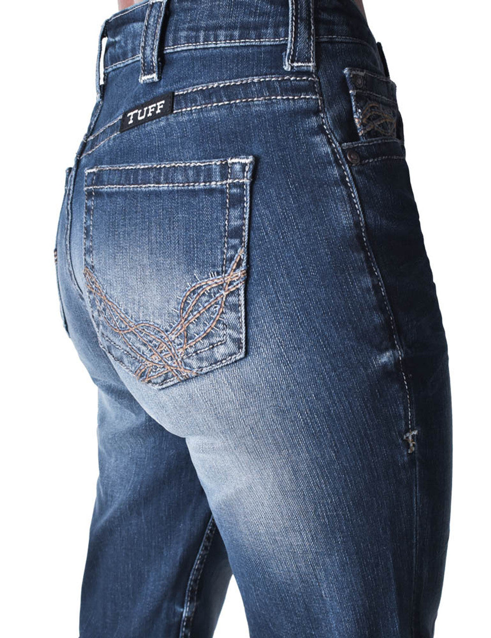 Cowgirl Tuff Jeans - True Blue