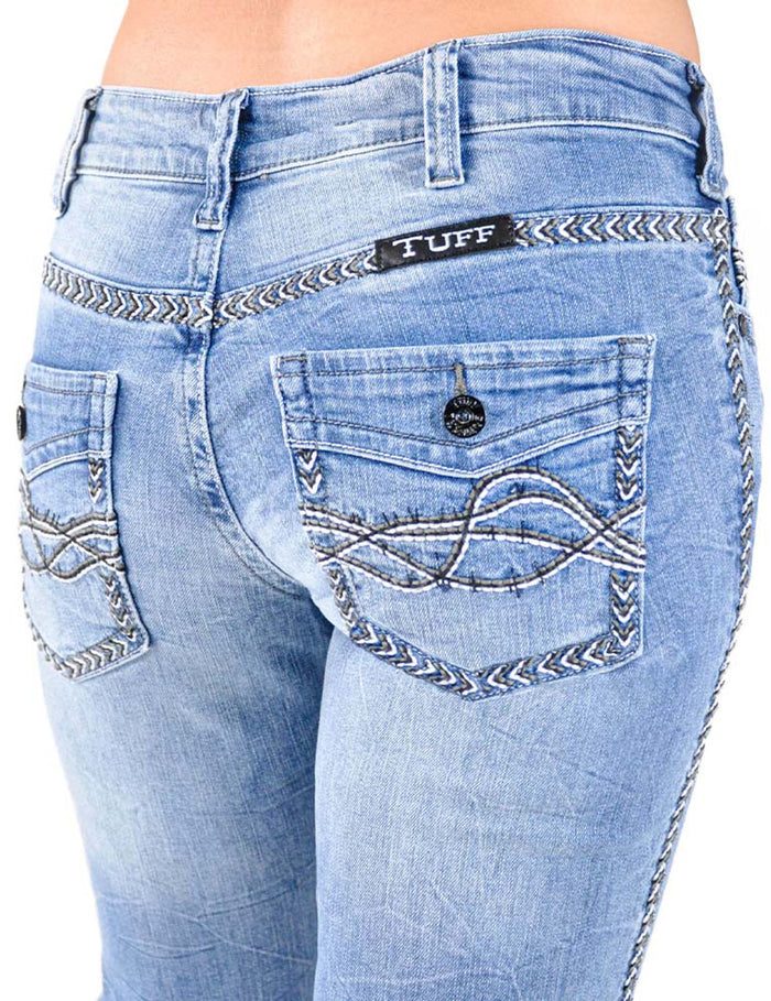 Cowgirl Tuff Jeans - Zigzag Flare II