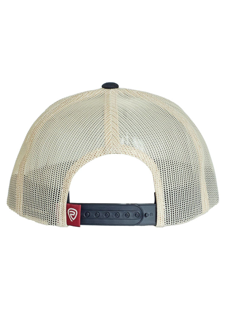 Rock & Roll Cream Patch Cap