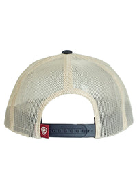 Rock & Roll Cream Patch Cap