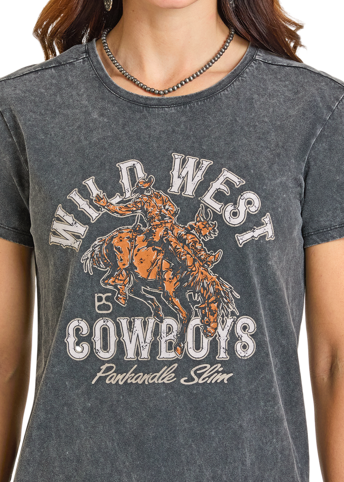 Rock & Roll Women's Printed Tee (LW21T07115)