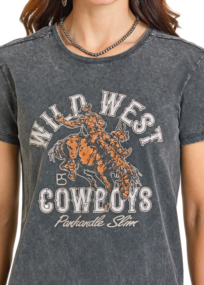 Rock & Roll Women's Printed Tee (LW21T07115)