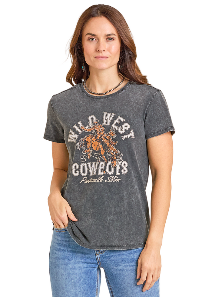 Rock & Roll Women's Printed Tee (LW21T07115)