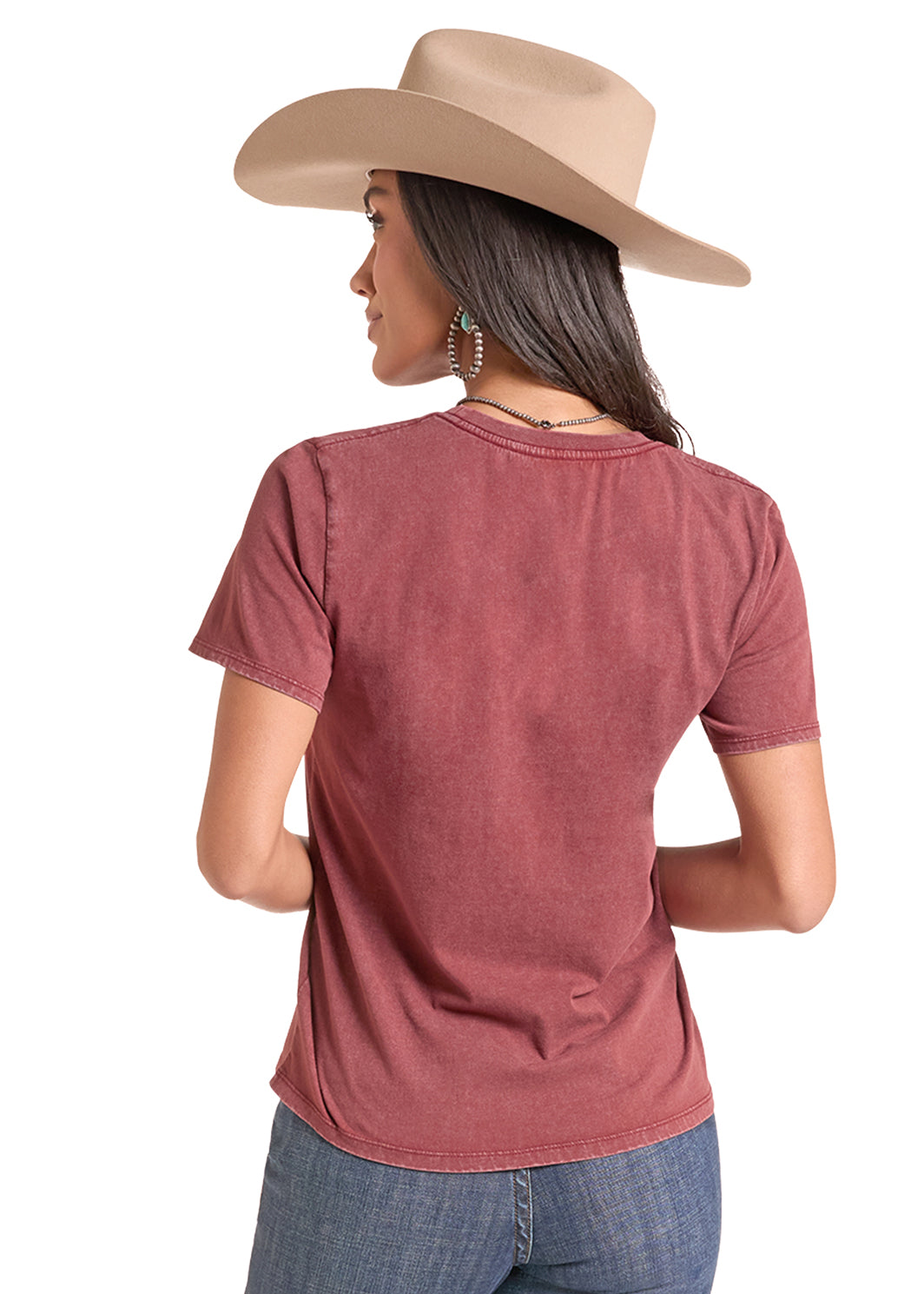 Rock & Roll Women's Printed Tee (LW21T09824)
