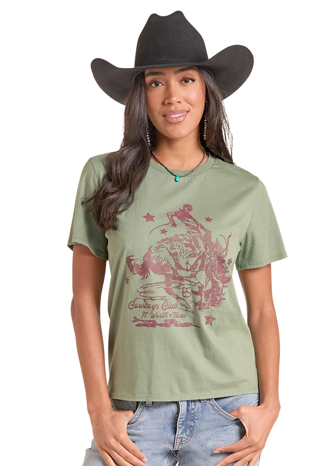 Rock & Roll Women's Printed Tee (LW21T09825)