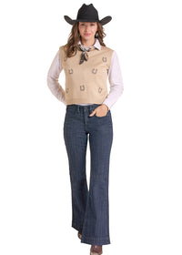 Jordi Vest - Embroidered Horseshoe (LW38T09692)
