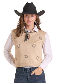 Jordi Vest - Embroidered Horseshoe (LW38T09692)
