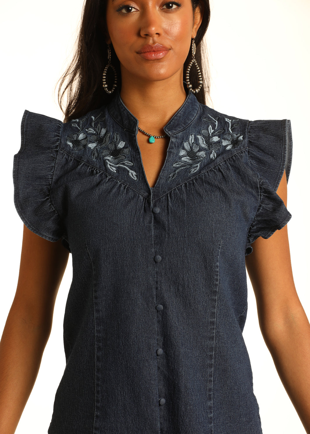 Bradlee Top - Denim