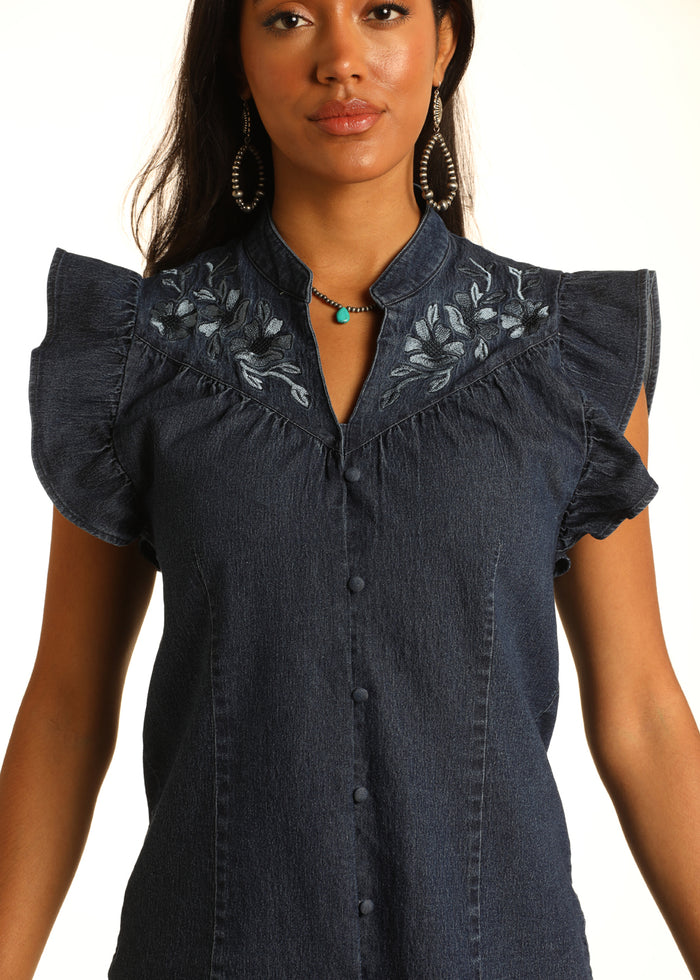 Bradlee Top - Denim