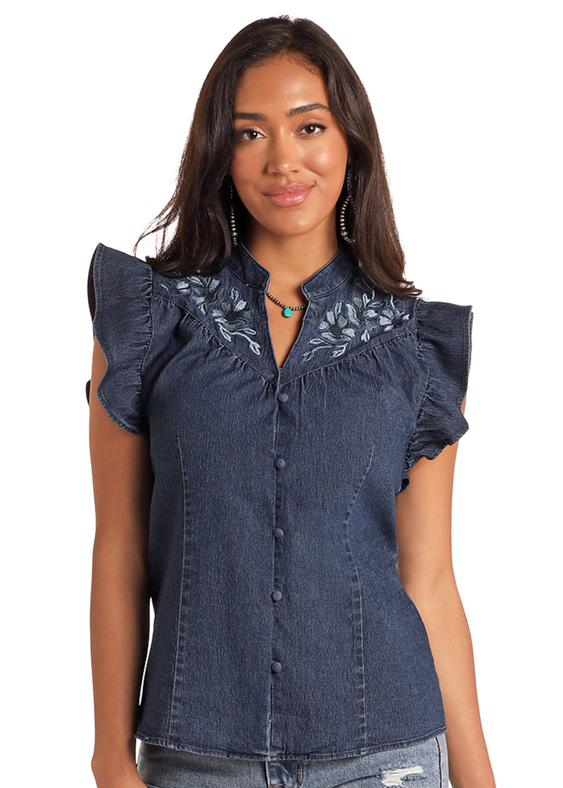 Bradlee Top - Denim