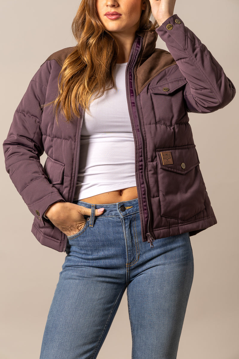 Kimes Ranch Jacket - Lenora (Plum)