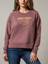 Kimes Ranch Pullover - Lexie (Maroon)