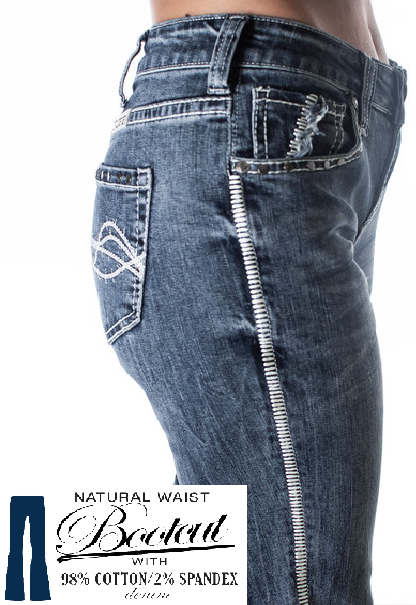 Cowgirl Tuff Jeans - Lightning