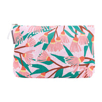 Linen Cosmetic Bag Large - Blossom Branches