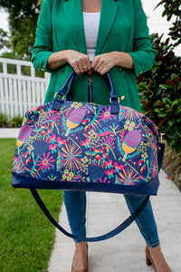 Liv & Milly - Lordie Dordie Overnight Bag (Wildflowers)