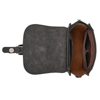 Montana West Aztec Buckle Crossbody Bag - Black