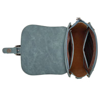 Montana West Aztec Buckle Crossbody Bag - Jean