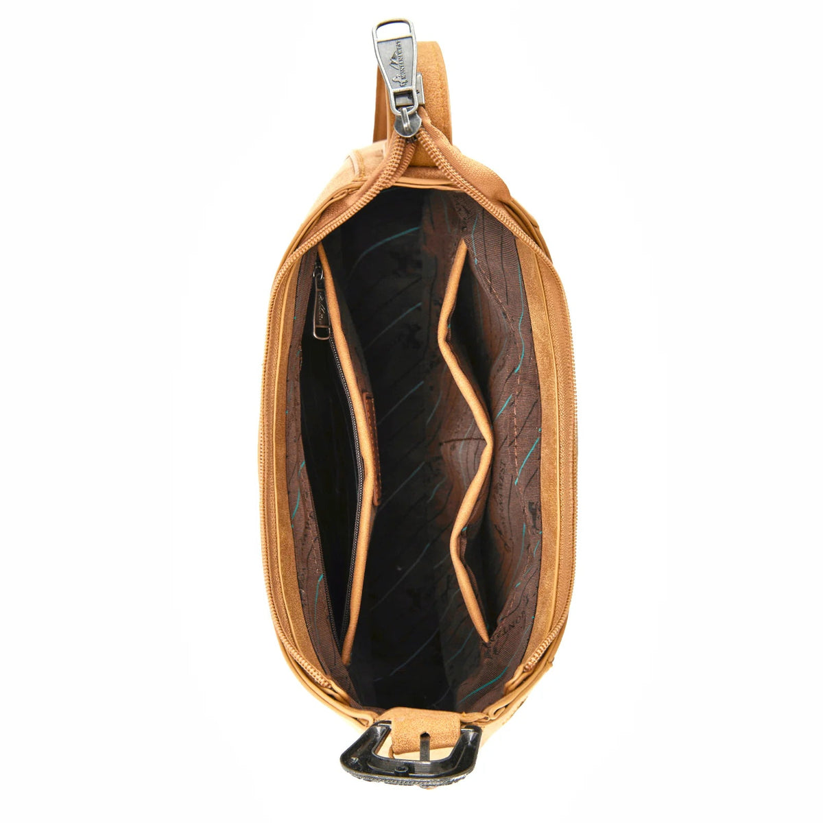 Montana West Aztec Hobo Shoulder Bag - Brown