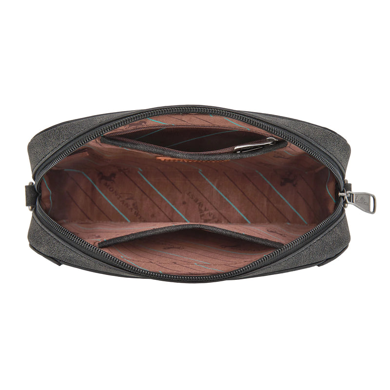Montana West Aztec Crossbody Bag - Black