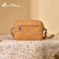Montana West Aztec Crossbody Bag - Brown