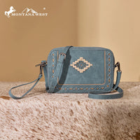 Montana West Aztec Crossbody Bag - Jean