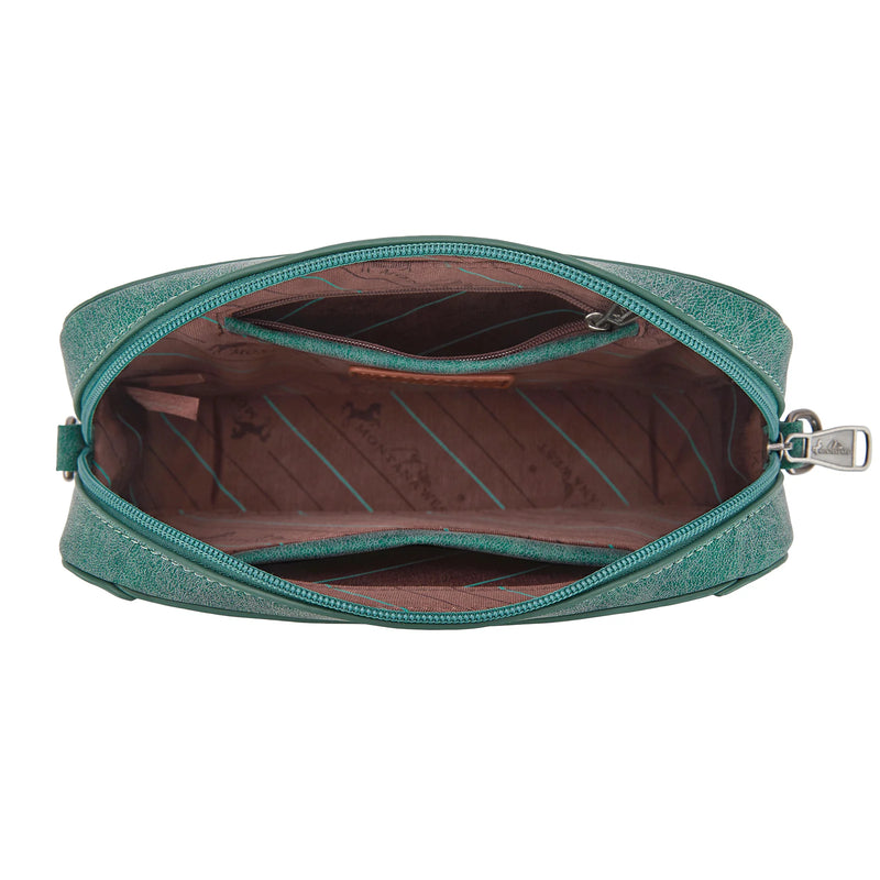 Montana West Aztec Crossbody Bag - Turquoise