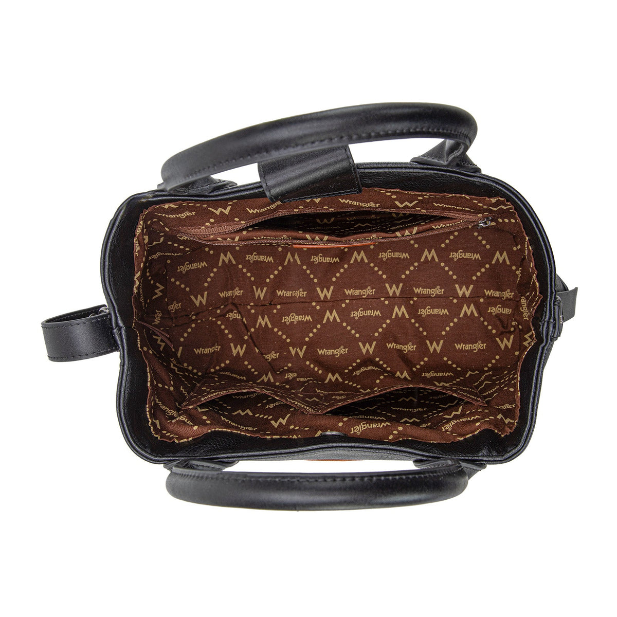 Wrangler Carry-All Aztec Expandable Tote - Black (WG199-1824BK)