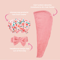 Meadow Blush - 3PC Hair Set