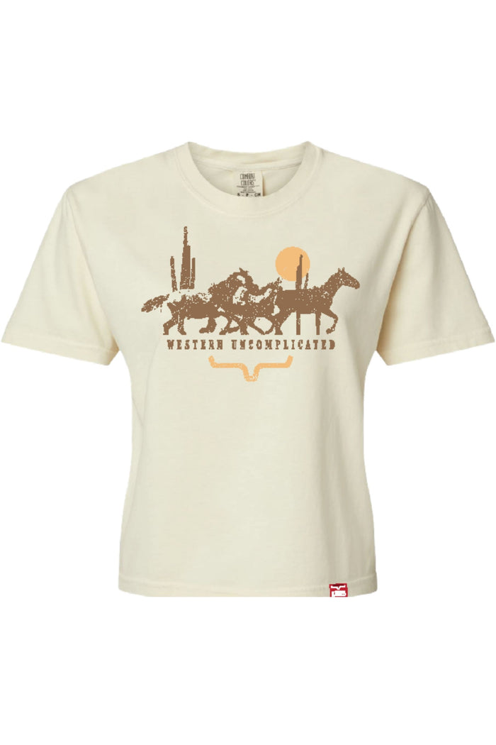 Kimes Ranch Tee - Plains Stampede (Ivory)