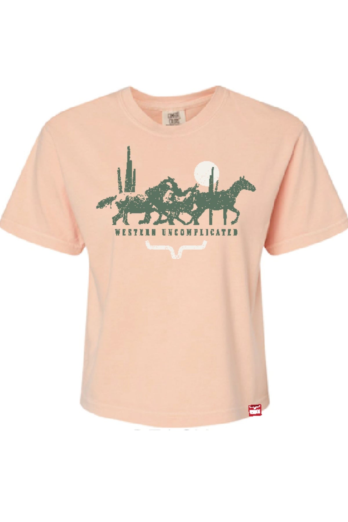 Kimes Ranch Tee - Plains Stampede (Peach)