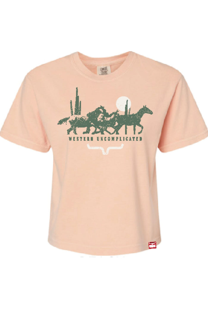 Kimes Ranch Tee - Plains Stampede (Peach)