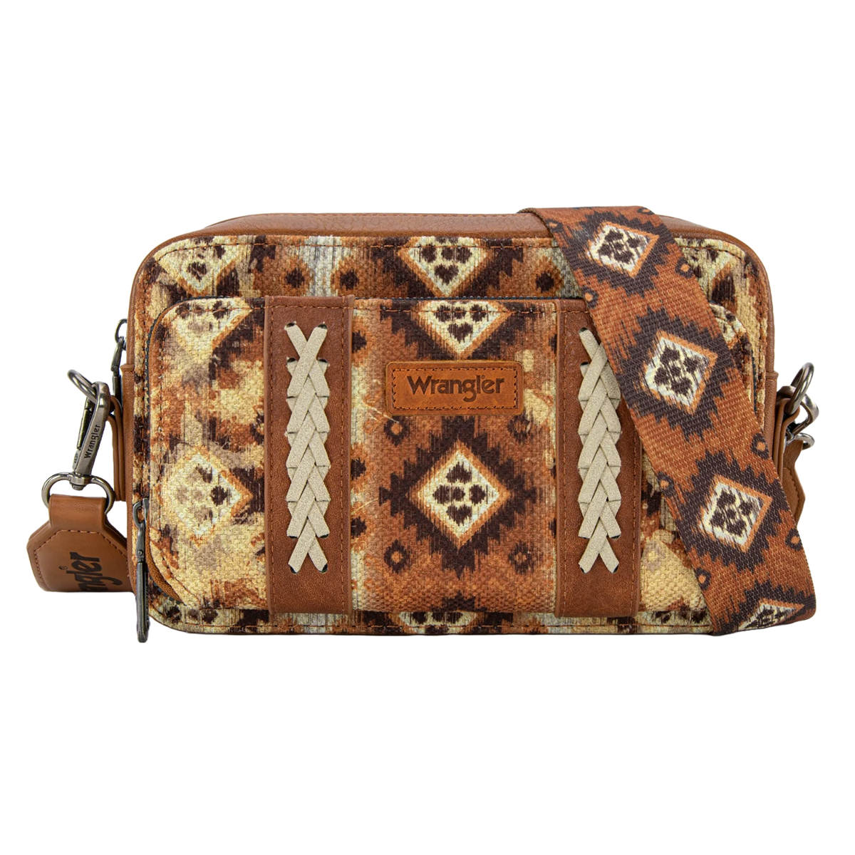 Wrangler Southwestern Crossbody - Light Brown (WG130-3003LBR)