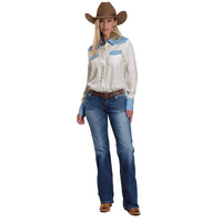 Stetson - Romie Long Sleeved Snap (11-050-0592-5015 WH)