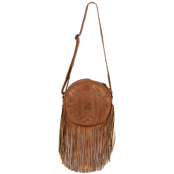 Wayfarer Sage Fringe Crossbody