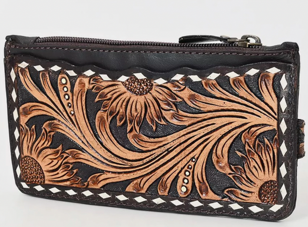Kelly - Tooled Card Wallet