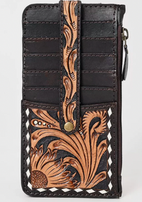 Kelly - Tooled Card Wallet