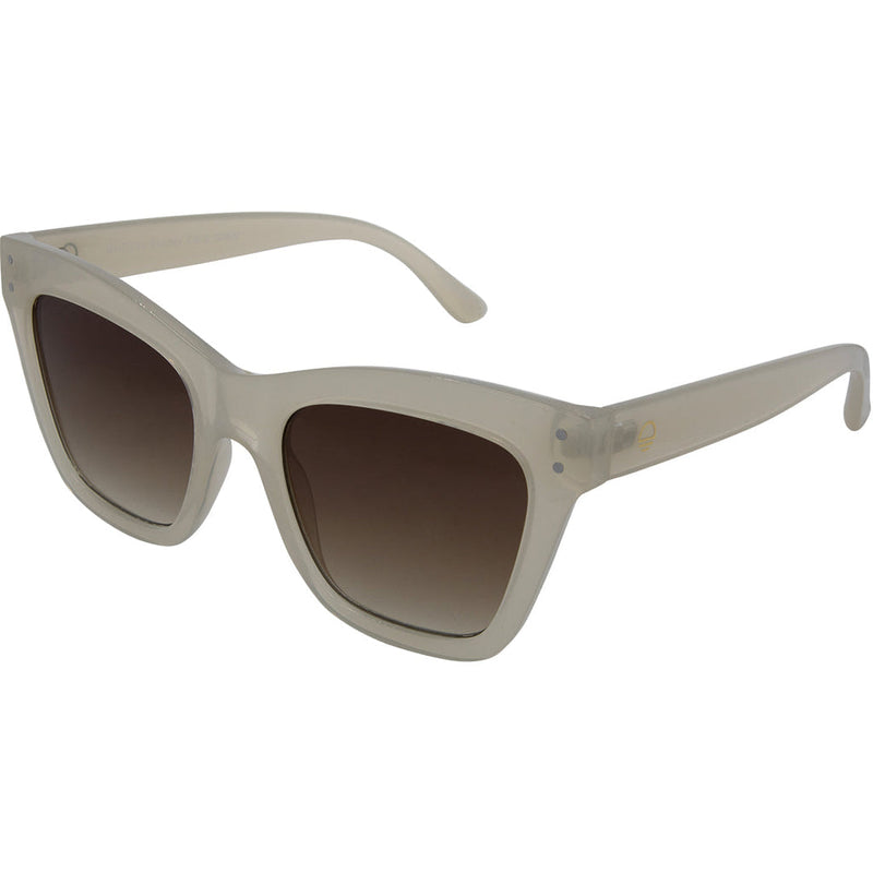 Sunday Sunglasses - White Brown