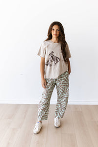 RaeLynn Jeans - Howdy (Mint/Brown)