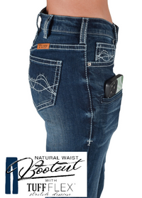 Cowgirl Tuff Jeans - Summit White