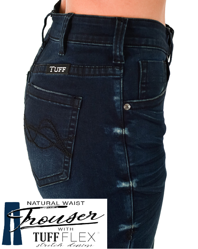Cowgirl Tuff Jeans - Deep Sapphires