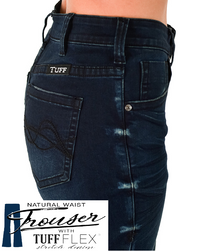 Cowgirl Tuff Jeans - Deep Sapphires