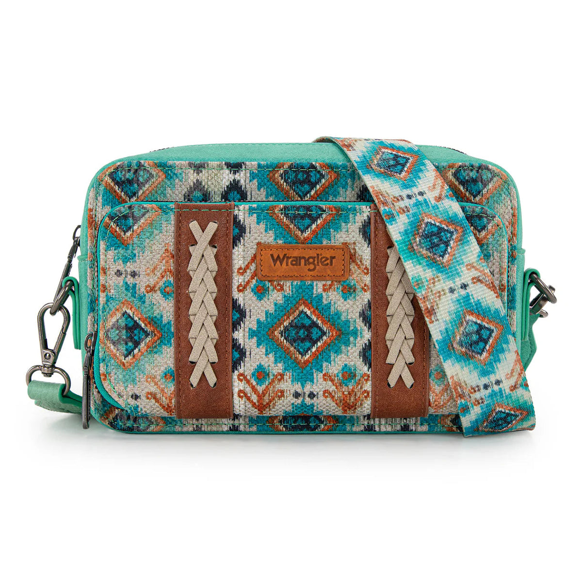 Wrangler Southwestern Crossbody - Green (WG130-3003GN)