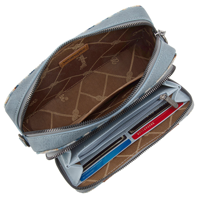 Wrangler Southwestern Crossbody - Navy (WG130-3003NY)