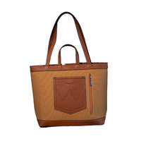 Wrangler Canvas Tote - Brown (WG142-2002BR)