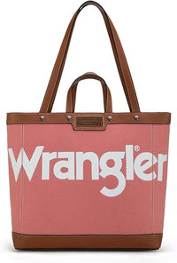 Wrangler Canvas Tote - Pink (WG142-2002PK)