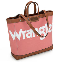 Wrangler Canvas Tote - Pink (WG142-2002PK)