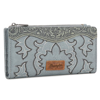 Wrangler Embroidered Bi-Fold Wallet - Jean (WG145-212JN)