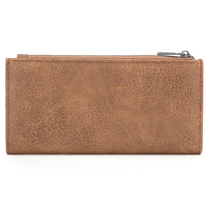 Wrangler Embroidered Bi-Fold Wallet - Khaki (WG145-212KH)